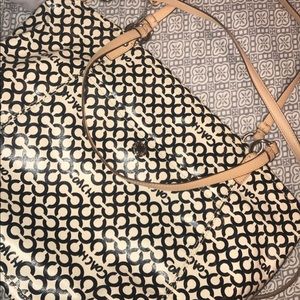 Coach Op Art Leah Tote